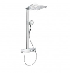 HANSGROHE - Raindance E Sprchový set, s termostatem, 30x30 cm, matná bílá (27361700)