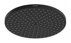 HANSGROHE - Raindance S Hlavová sprcha, průměr 24 cm, EcoSmart, matná černá (27624670)