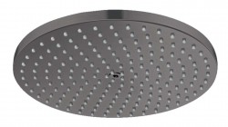 HANSGROHE - Raindance S Hlavová sprcha, průměr 24 cm, kartáčovaný černý chrom (27623340)