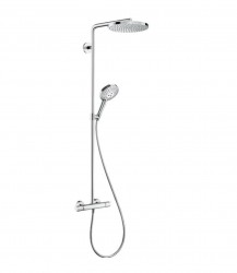 HANSGROHE - Raindance S Sprchový set s termostatem, průměr 24 cm, 3 proudy, EcoSmart, chrom (28823000)