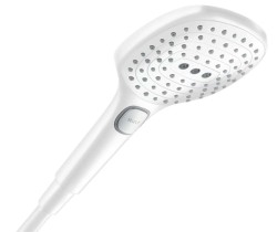 HANSGROHE - Raindance Select E Sprchová hlavice, 3 proudy, EcoSmart, matná bílá (28728700)