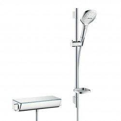 HANSGROHE - Raindance Select E Sprchový set 120 s termostatem Ecostat Select, 3 proudy, chrom (27038000)