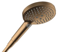 HANSGROHE - Raindance Select S Sprchová hlavice, 3 proudy, EcoSmart+, kartáčovaný bronz (26516140)