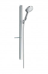 HANSGROHE - Raindance Select S Sprchová souprava 120, 3 proudy, EcoSmart 9 l/min, sprchová tyč 90 cm, chrom (27649000)