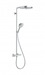 HANSGROHE - Raindance Select S Sprchový set s termostatem, 30 cm, 2 proudy, chrom (27133000)