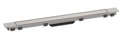 HANSGROHE - RainDrain Match Plus Sprchový žlab 80 cm, s roštem, kartáčovaná ocel (56215800)