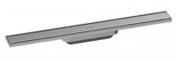 HANSGROHE - RainDrain Original Lineární sprchový žlab 60 cm, s roštem, kartáčovaná nerezová ocel (56196800)