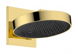 HANSGROHE - Rainfinity Hlavová sprcha, průměr 25 cm, 3 proudy, EcoSmart, leštěný vzhled zlata (26233990)