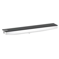 HANSGROHE - Rainfinity Nástěnné kolínko s držákem a poličkou, matná bílá (26843700)