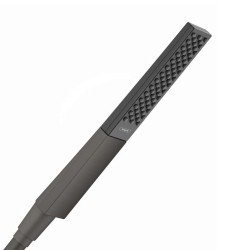 HANSGROHE - Rainfinity Sprchová hlavice, EcoSmart, kartáčovaný černý chrom (26867340)