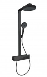 HANSGROHE - Rainfinity Sprchový set s termostatem, průměr 25 cm, 3 proudy, matná černá (28742670)