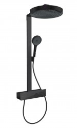 HANSGROHE - Rainfinity Sprchový set s termostatem, průměr 36 cm, 3 proudy, matná černá (26853670)