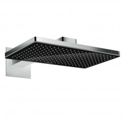 HANSGROHE - Rainmaker Select Hlavová sprcha 460, 1 proud, rameno 46 cm, černá/chrom (24003600)