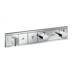 HANSGROHE - RainSelect Termostatická sprchová baterie pod omítku, pro 2 výstupy, chrom (15355000)
