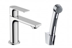 HANSGROHE - Rebris E Umyvadlová baterie s bidetovou sprškou, chrom (72216000)