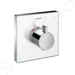 HANSGROHE - Shower Select Glass Termostatická baterie HighFlow pod omítku, bílá/chrom (15734400)