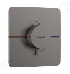 HANSGROHE - ShowerSelect Comfort Termostatická baterie pod omítku, kartáčovaný černý chrom (15588340)