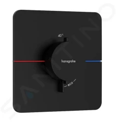 HANSGROHE - ShowerSelect Comfort Termostatická baterie pod omítku, matná černá (15588670)