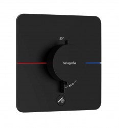 HANSGROHE - ShowerSelect Comfort Termostatická baterie pod omítku, matná černá (15589670)
