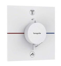HANSGROHE - ShowerSelect Comfort Termostatická baterie pod omítku, pro 2 spotřebiče, matná bílá (15572700)