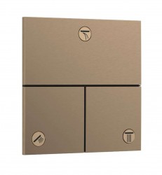 HANSGROHE - ShowerSelect Comfort Ventil pod omítku, pro 3 spotřebiče, kartáčovaný bronz (15573140)