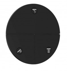 HANSGROHE - ShowerSelect Comfort Ventil pod omítku, pro 3 spotřebiče, matná černá (15558670)