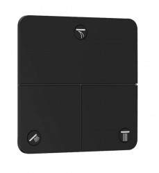 HANSGROHE - ShowerSelect Comfort Ventil pod omítku, pro 3 spotřebiče, matná černá (15587670)