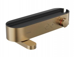 HANSGROHE - ShowerTablet Select Termostatická vanová baterie, kartáčovaný bronz (24340140)