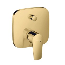 HANSGROHE - Talis E Vanová baterie pod omítku, leštěný vzhled zlata (71474990)