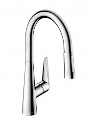 HANSGROHE - Talis M51 Dřezová baterie s výsuvnou sprškou, chrom (72813000)
