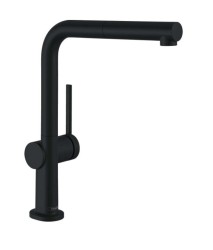 HANSGROHE - Talis M54 Dřezová baterie Talis s výsuvnou koncovkou, EcoSmart, matná černá (72845670)