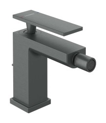 HANSGROHE - Tecturis E Bidetová baterie s výpustí, EcoSmart, kartáčovaný černý chrom (73200340)