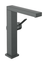 HANSGROHE - Tecturis E Umyvadlová baterie s výpustí Push-Open, CoolStart, EcoSmart+, kartáčovaný černý chrom (73060340)