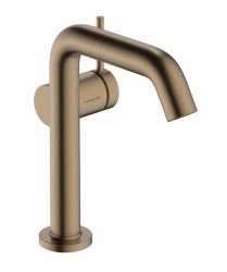HANSGROHE - Tecturis S Umyvadlová baterie s výpustí Push-Open, CoolStart, EcoSmart, kartáčovaný bronz (73340140)