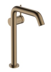 HANSGROHE - Tecturis S Umyvadlová baterie s výpustí Push-Open, CoolStart, EcoSmart, kartáčovaný bronz (73370140)