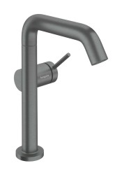 HANSGROHE - Tecturis S Umyvadlová baterie s výpustí Push-Open, CoolStart, EcoSmart+, kartáčovaný černý chrom (73360340)