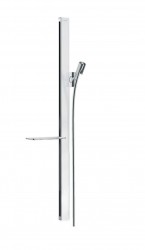 HANSGROHE - Unica'E Sprchová tyč 90 cm, se sprchovou hadicí, bílá/chrom (27640400)