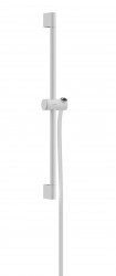 HANSGROHE - Unica Sprchová tyč 67 cm, se sprchovou hadicí, matná bílá (24400700)