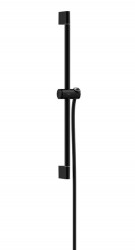 HANSGROHE - Unica Sprchová tyč 67 cm, se sprchovou hadicí, matná černá (24400670)