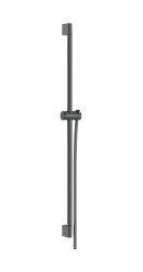 HANSGROHE - Unica Sprchová tyč 96 cm, se sprchovou hadicí, kartáčovaný černý chrom (24401340)
