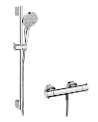 HANSGROHE - Vernis Blend Sprchový set s termostatem, 2 proudy, EcoSmart, chrom (26960000)