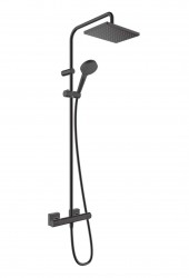 HANSGROHE - Vernis Shape Sprchový set Showerpipe 230 s termostatem, EcoSmart, matná černá (26097670)