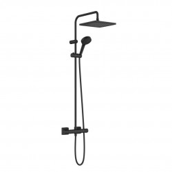 HANSGROHE - Vernis Shape Sprchový set Showerpipe 240 s termostatem, 2 proudy, EcoSmart, matná černá (26429670)