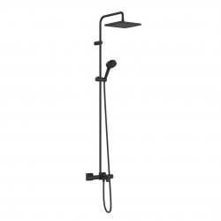 HANSGROHE - Vernis Shape Sprchový set Showerpipe 240 s vanovým termostatem, 2 proudy, matná černá (26900670)