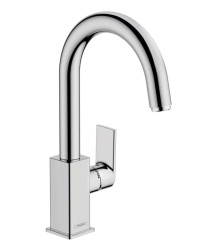HANSGROHE - Vernis Shape Umyvadlová baterie s výpustí a otočným výtokem, EcoSmart, chrom (71564000)