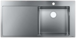 HANSGROHE - Vestavný dřez S715-F450, nerezová ocel (43306800)