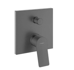 HANSGROHE - Vivenis Baterie pod omítku, pro 2 spotřebiče, kartáčovaný černý chrom (75415340)