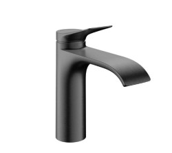 HANSGROHE - Vivenis Umyvadlová baterie, EcoSmart, CoolStart, kartáčovaný černý chrom (75024340)