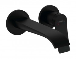 HANSGROHE - Vivenis Umyvadlová baterie pod omítku, 2-otvorová instalace, EcoSmart, matná černá (75050670)