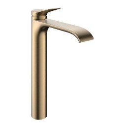 HANSGROHE - Vivenis Umyvadlová baterie s výpustí, EcoSmart, CoolStart, kartáčovaný bronz (75044140)